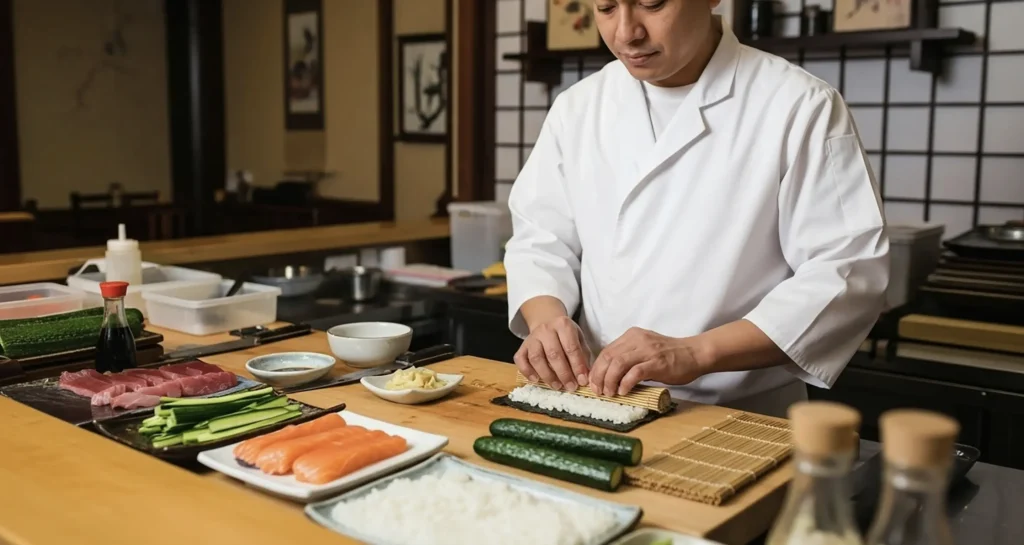 Halal Sushi in japan
